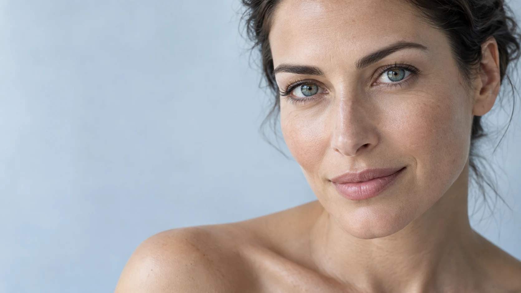 An original Epi-Glo beauty campaign portrait